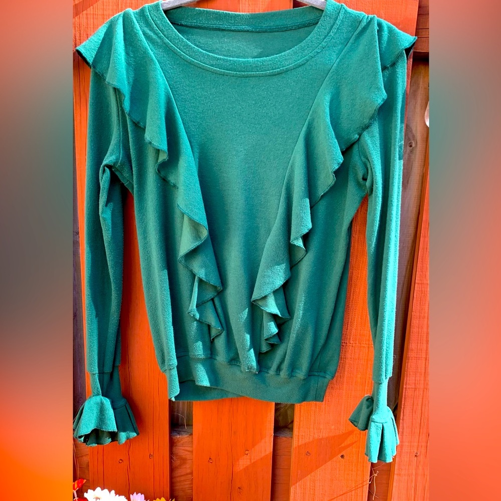 Ruffled Sweater